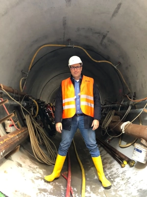 Projeto de tunnel liner